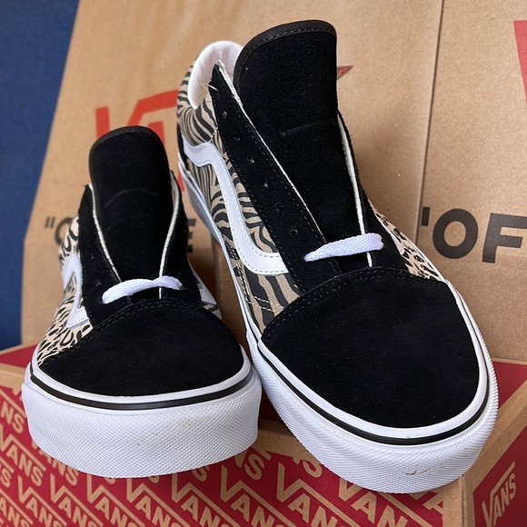 Vans Old Skool Safari Multi Mix/True White mens - Picture 7 of 16